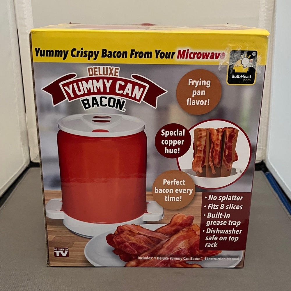 BulbHead Yummy Can Bacon Maker - Red